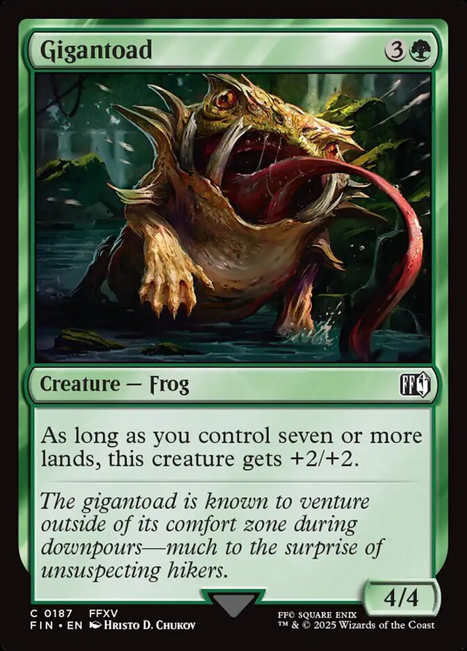 Sapo Gigante / Gigantoad - Magic: The Gathering - MoxLand