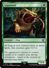 Sapo Gigante / Gigantoad - Magic: The Gathering - MoxLand
