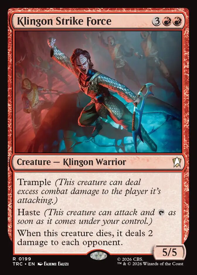 Klingon Strike Force - Magic: The Gathering - MoxLand