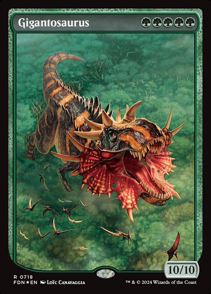 Gigantossauro / Gigantosaurus - Magic: The Gathering - MoxLand