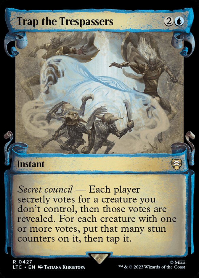 Prender os Intrusos / Trap the Trespassers - Magic: The Gathering - MoxLand
