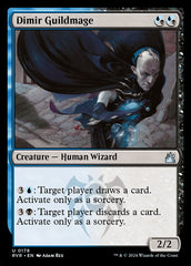 Mago da Guilda Dimir / Dimir Guildmage - Magic: The Gathering - MoxLand