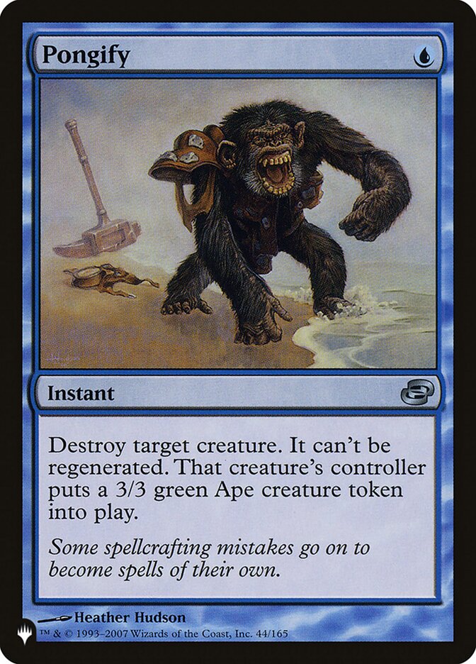 Pongidizar / Pongify - Magic: The Gathering - MoxLand