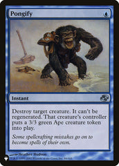 Pongidizar / Pongify - Magic: The Gathering - MoxLand