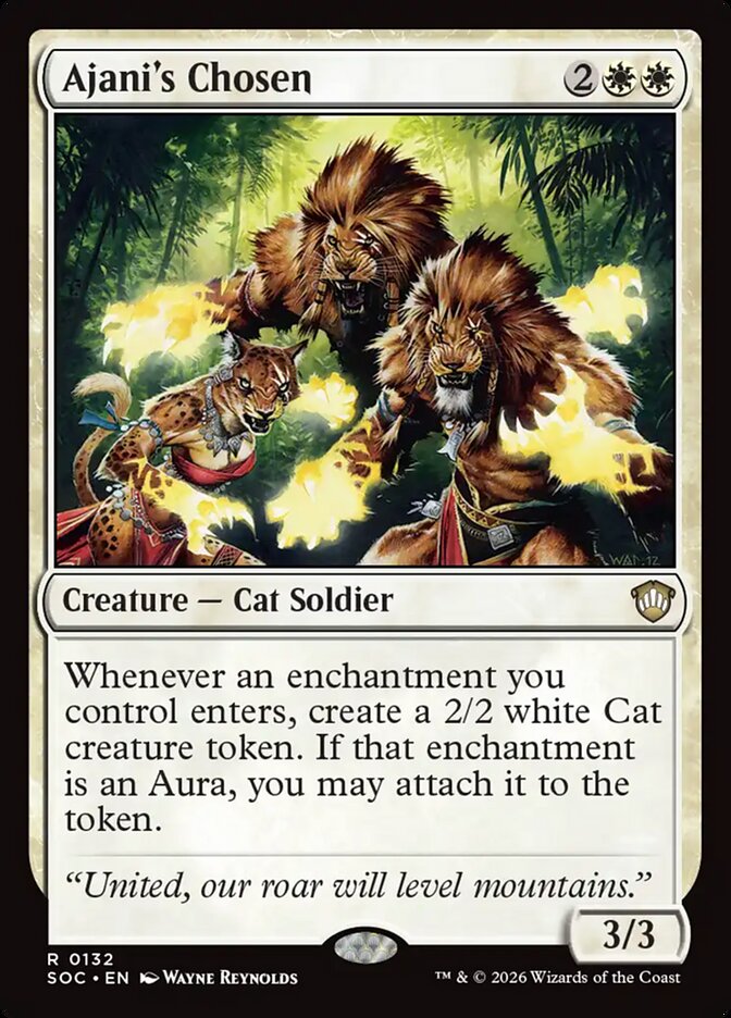 Escolhidos de Ajani / Ajani's Chosen - Magic: The Gathering - MoxLand