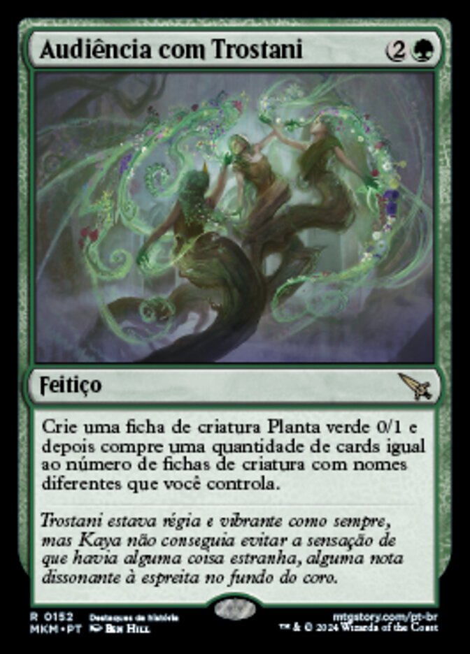 Audiência com Trostani / Audience with Trostani - Magic: The Gathering - MoxLand