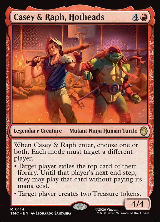 Casey & Raph, Hotheads - Magic: The Gathering - MoxLand