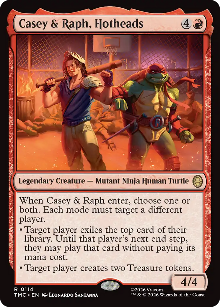Casey & Raph, Hotheads - Magic: The Gathering - MoxLand