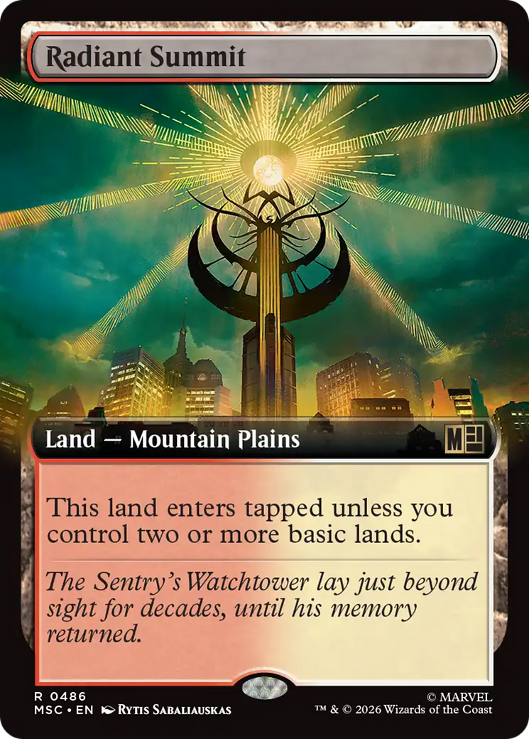 Radiant Summit - Magic: The Gathering - MoxLand