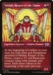 Valduk, Guardião da Chama / Valduk, Keeper of the Flame - Magic: The Gathering - MoxLand
