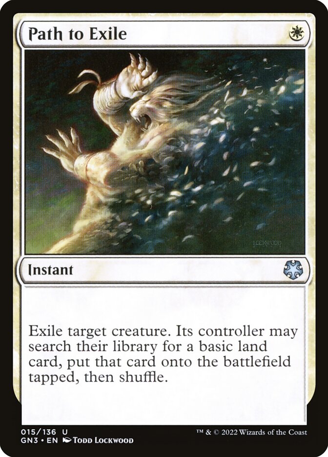 Caminho para o Exílio / Path to Exile - Magic: The Gathering - MoxLand