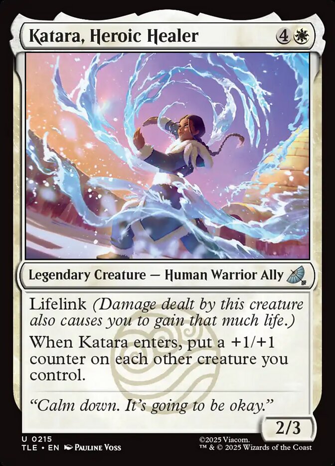 Katara, Curandeira Heróica / Katara, Heroic Healer - Magic: The Gathering - MoxLand
