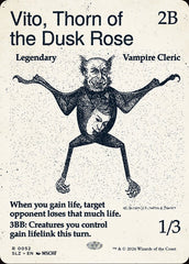 Vito, Espinho da Rosa do Ocaso / Vito, Thorn of the Dusk Rose - Magic: The Gathering - MoxLand