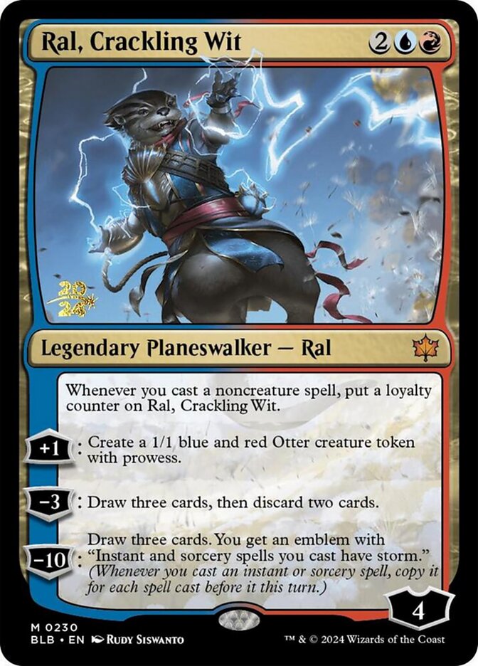 Ral, Crackling Wit - Magic: The Gathering - MoxLand
