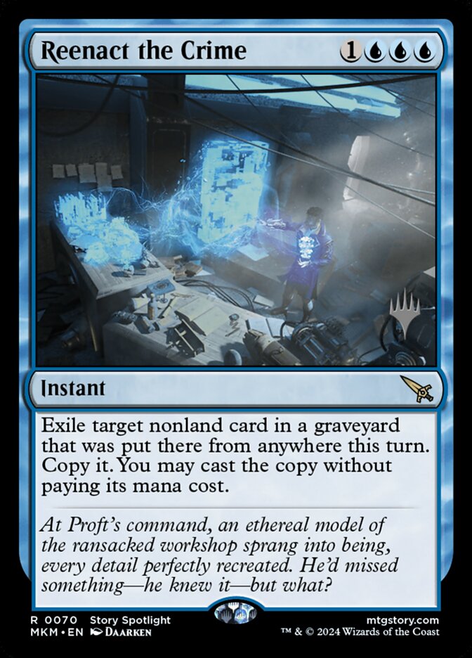 Reconstituir o Crime / Reenact the Crime - Magic: The Gathering - MoxLand