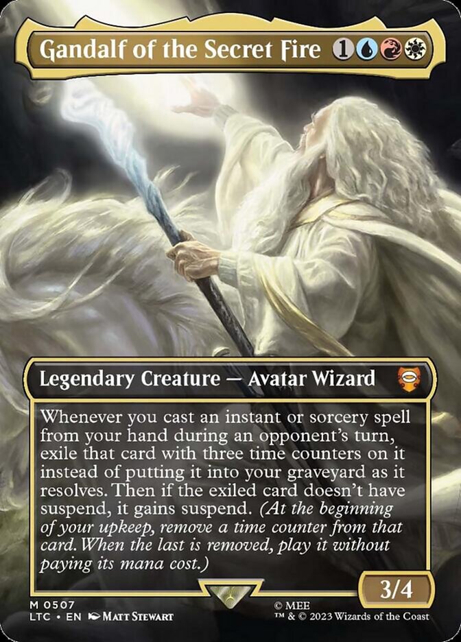 Gandalf of the Secret Fire - Magic: The Gathering - MoxLand