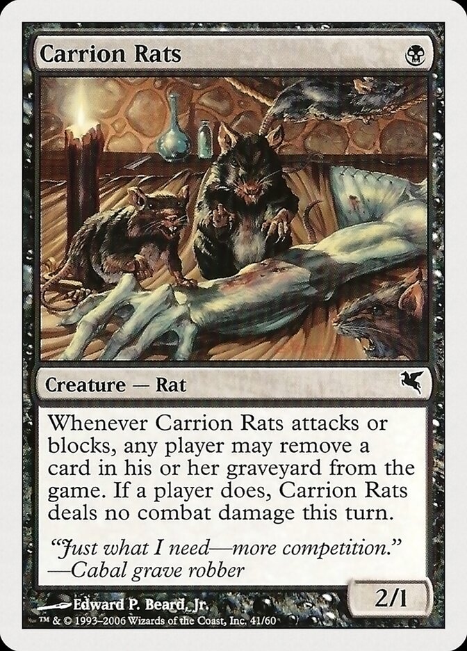 Ratos da Podridão / Carrion Rats - Magic: The Gathering - MoxLand