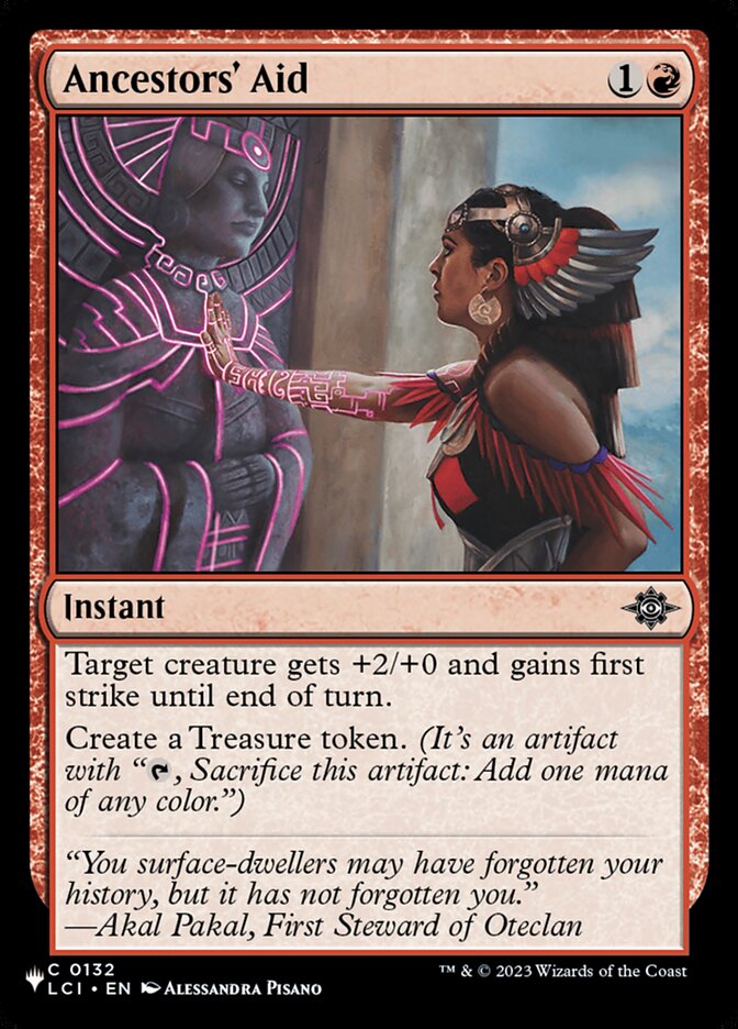 Auxílio dos Ancestrais / Ancestors' Aid - Magic: The Gathering - MoxLand