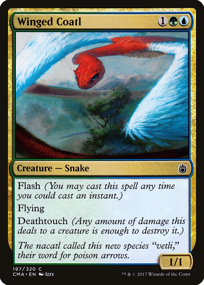 Coatl Alado / Winged Coatl - Magic: The Gathering - MoxLand