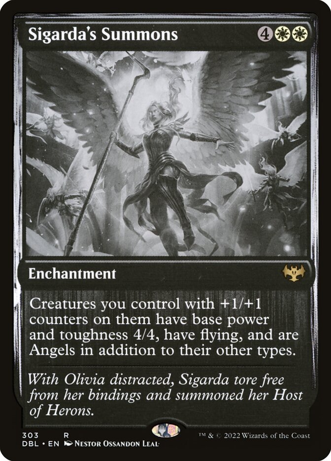 Invocações de Sigarda / Sigarda's Summons - Magic: The Gathering - MoxLand
