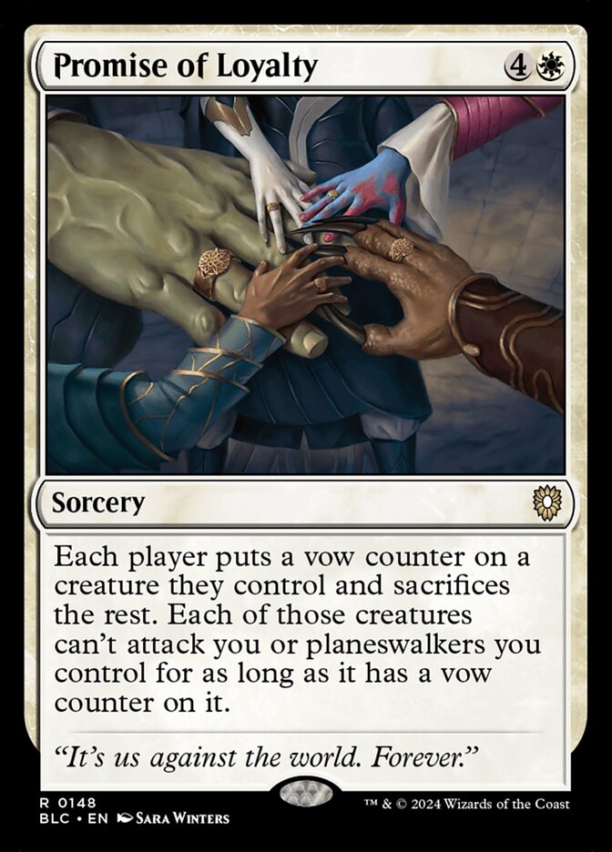 Promessa de Lealdade / Promise of Loyalty - Magic: The Gathering - MoxLand