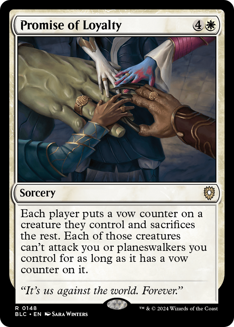 Promessa de Lealdade / Promise of Loyalty - Magic: The Gathering - MoxLand
