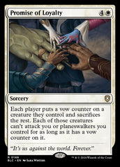 Promessa de Lealdade / Promise of Loyalty - Magic: The Gathering - MoxLand