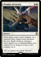 Promessa de Lealdade / Promise of Loyalty - Magic: The Gathering - MoxLand