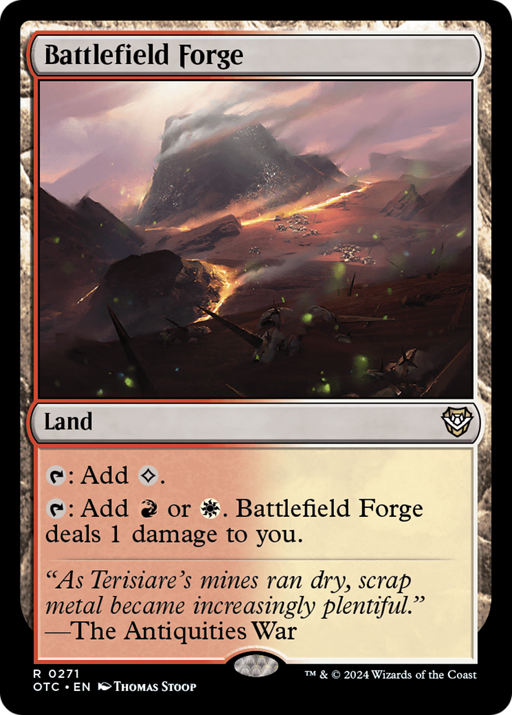 Forjaria do Campo de Batalha / Battlefield Forge - Magic: The Gathering - MoxLand