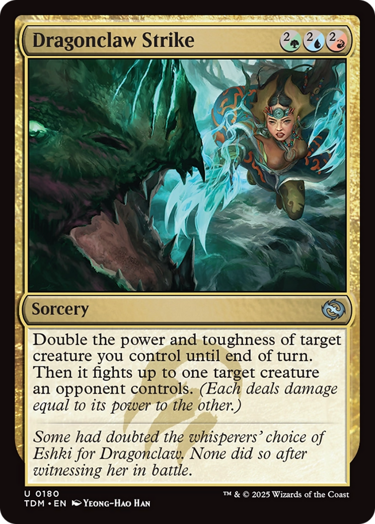 Ataque da Garra de Dragão / Dragonclaw Strike - Magic: The Gathering - MoxLand