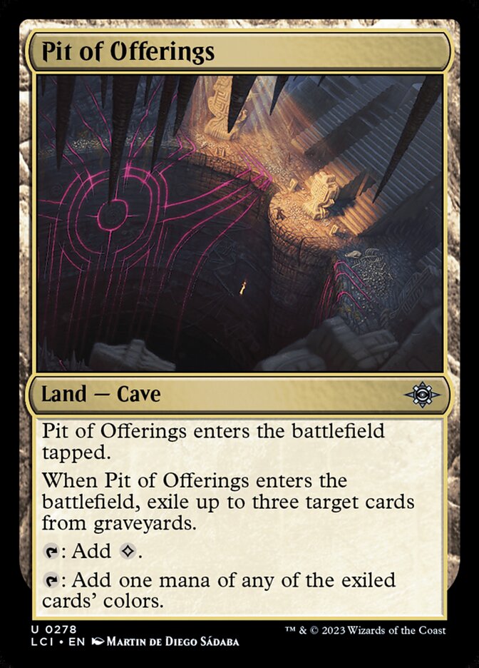 Poço das Oferendas / Pit of Offerings - Magic: The Gathering - MoxLand