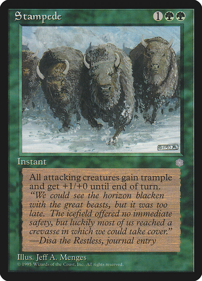 Estouro / Stampede - Magic: The Gathering - MoxLand
