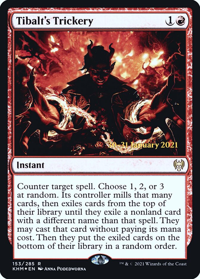 Trapaça de Tibalt / Tibalt's Trickery - Magic: The Gathering - MoxLand
