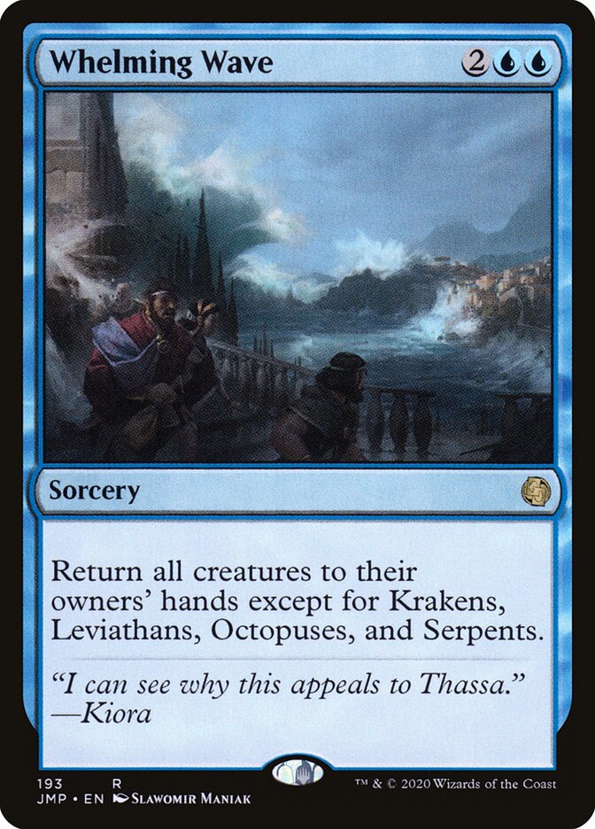 Onda Imersora / Whelming Wave - Magic: The Gathering - MoxLand