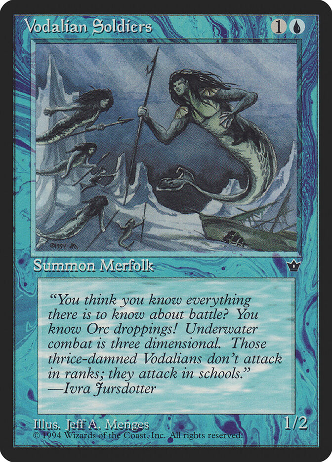 Soldados Vodalianos / Vodalian Soldiers - Magic: The Gathering - MoxLand