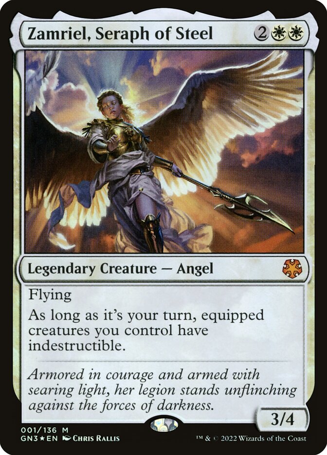 Zamriel, Seraph of Steel - Magic: The Gathering - MoxLand