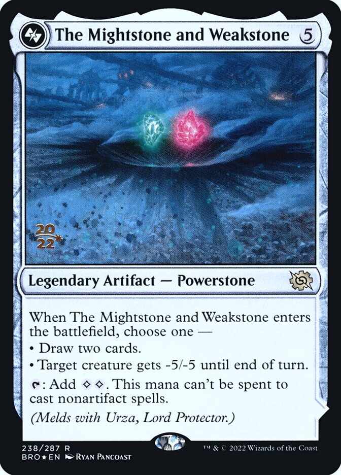 The Mightstone and Weakstone - Magic: The Gathering - MoxLand