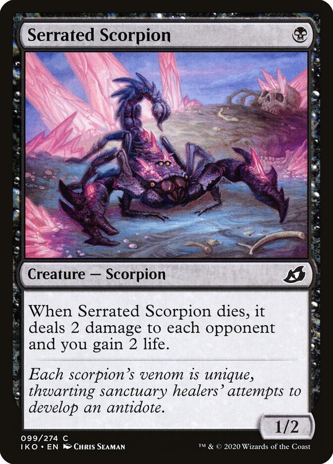 Escorpião Serrilhado / Serrated Scorpion - Magic: The Gathering - MoxLand