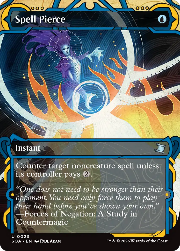 Perfurar Mágica / Spell Pierce - Magic: The Gathering - MoxLand