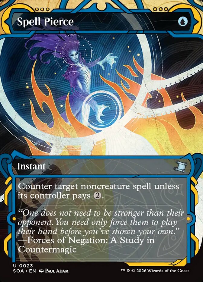 Perfurar Mágica / Spell Pierce - Magic: The Gathering - MoxLand