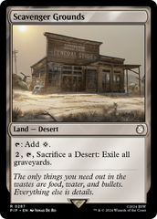 Território dos Necrófagos / Scavenger Grounds - Magic: The Gathering - MoxLand