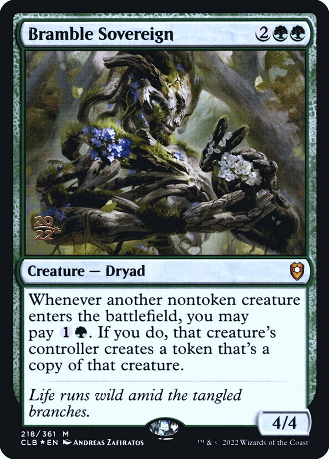 Soberana do Espinheiro / Bramble Sovereign - Magic: The Gathering - MoxLand
