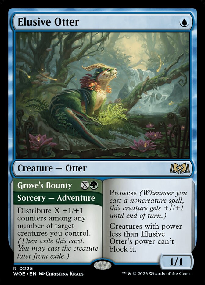 Lontra Esquiva / Elusive Otter - Magic: The Gathering - MoxLand