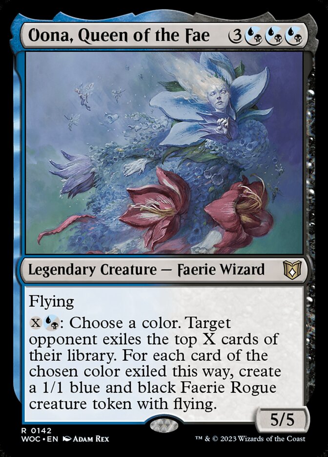 Oona, Rainha das Fadinas / Oona, Queen of the Fae - Magic: The Gathering - MoxLand