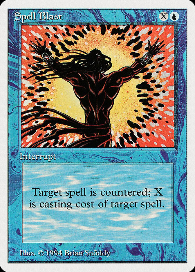 Supressão Mágica / Spell Blast - Magic: The Gathering - MoxLand