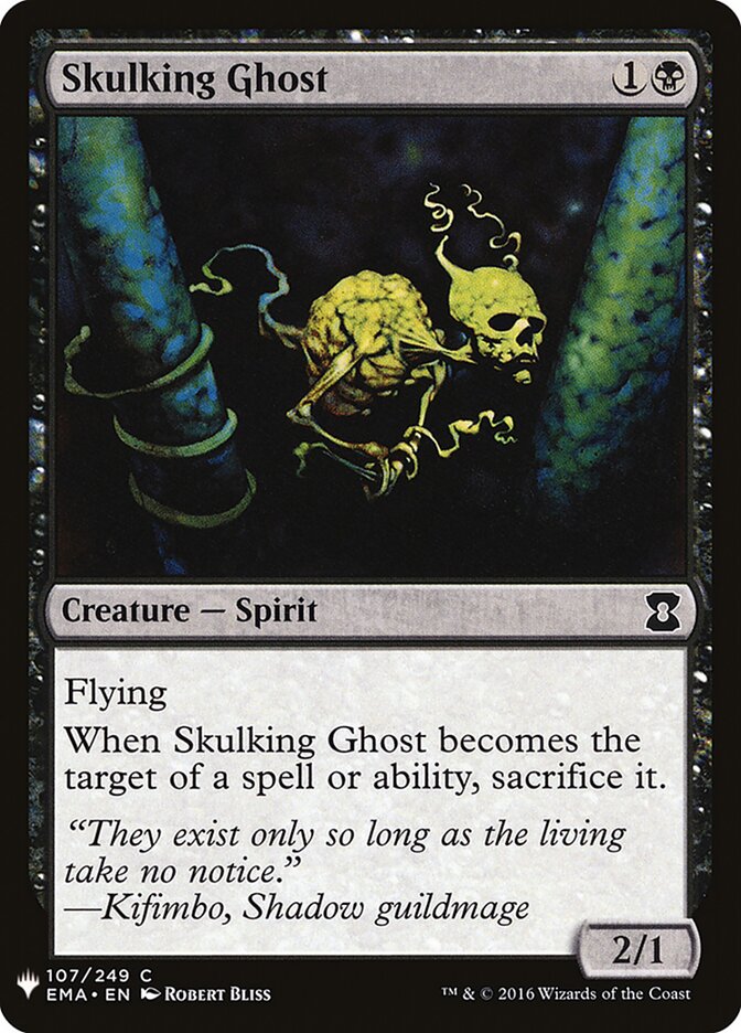 Assombração Fujona / Skulking Ghost - Magic: The Gathering - MoxLand