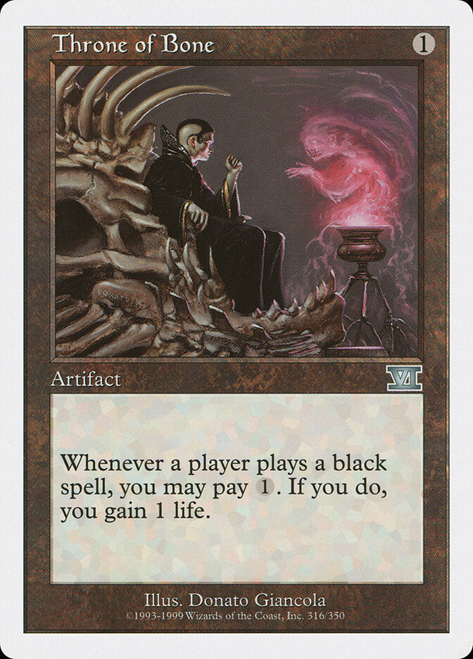 Trono de Ossos / Throne of Bone - Magic: The Gathering - MoxLand