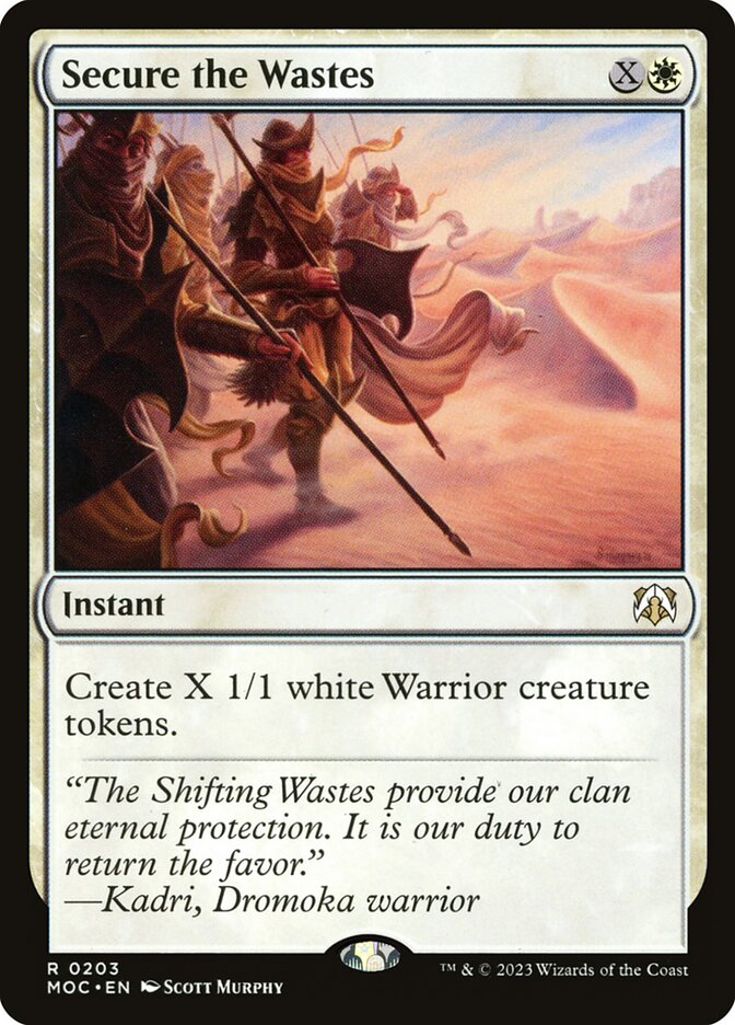 Proteger os Ermos / Secure the Wastes - Magic: The Gathering - MoxLand