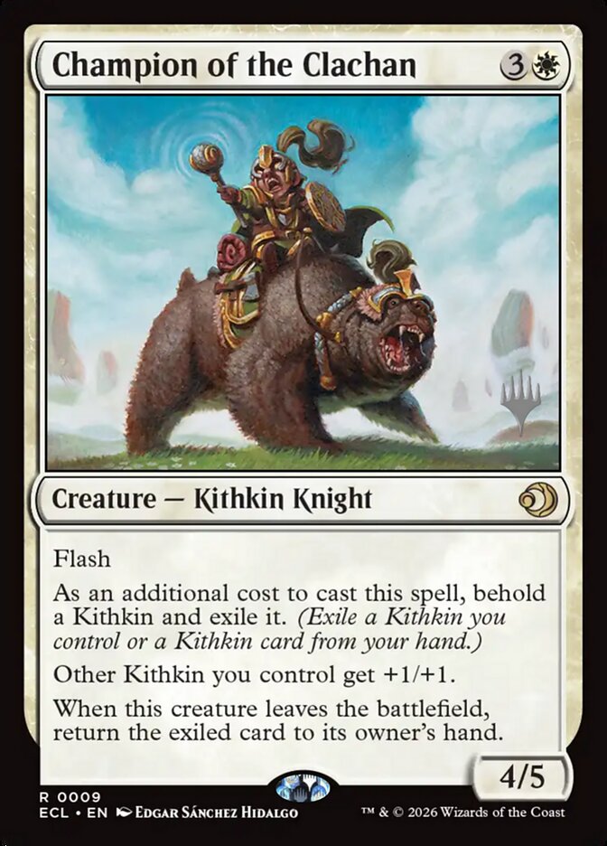 Champion of the Clachan - Magic: The Gathering - MoxLand