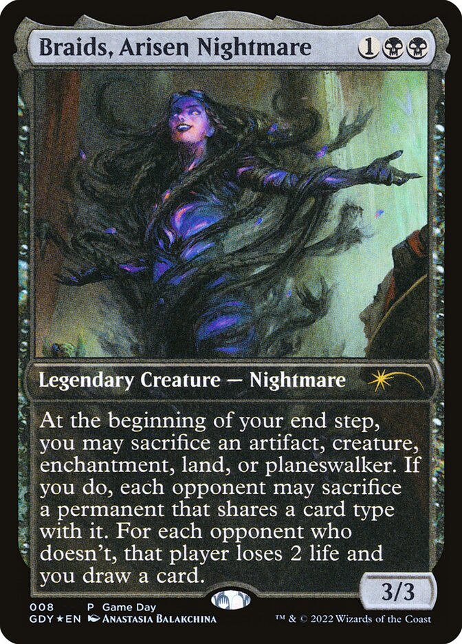 Braids, Pesadelo Desperto / Braids, Arisen Nightmare - Magic: The Gathering - MoxLand
